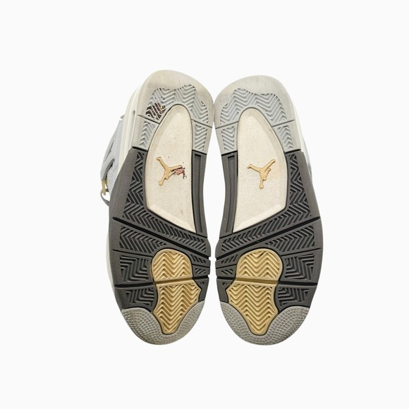 Air Jordan 4 Retro SE Craft Photon Dust (GS) - Youth Kids Sneakers - Gray Shoes - Picture 9 of 11